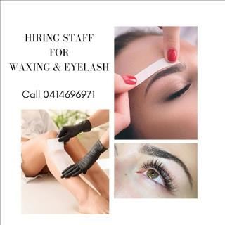 Shop trong Macquarie shopping Centrer cần thợ biết waxing, nối mi