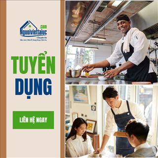 Nhà hàng tại khu Town Hall Sydney cần tuyển phụ bếp và phục vụ bàn